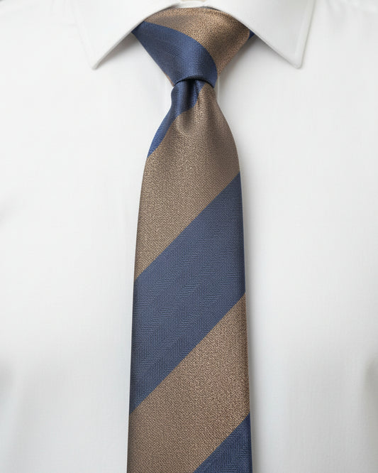 The Block Stripe tie