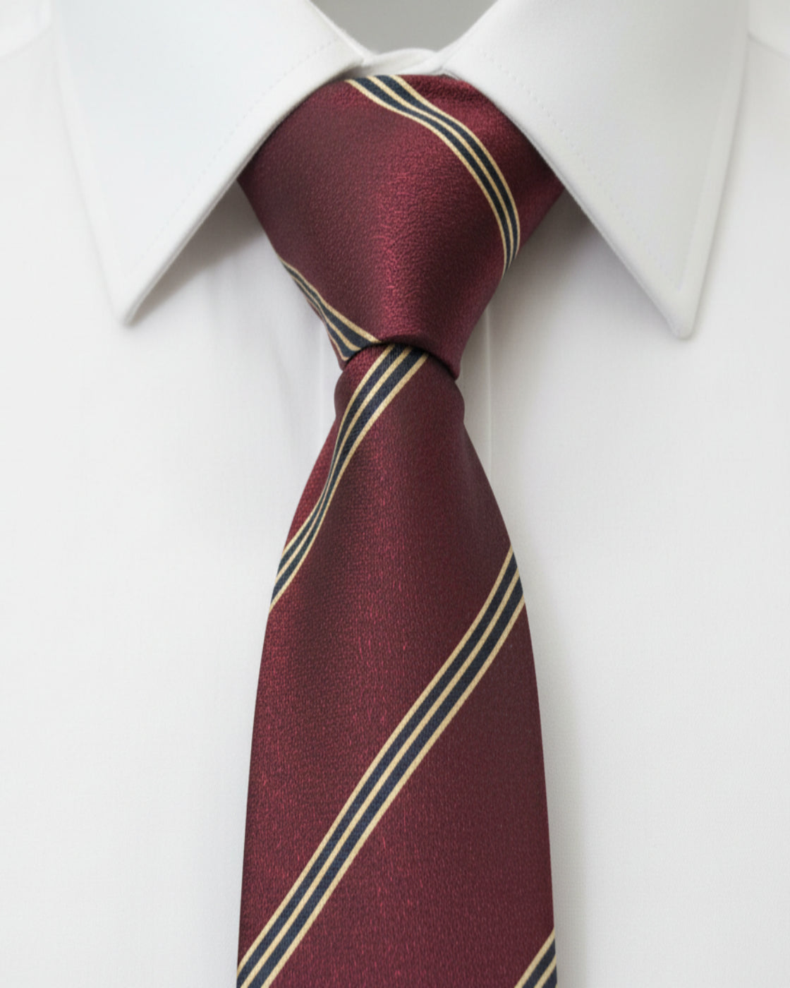The Regimental Stripe tie