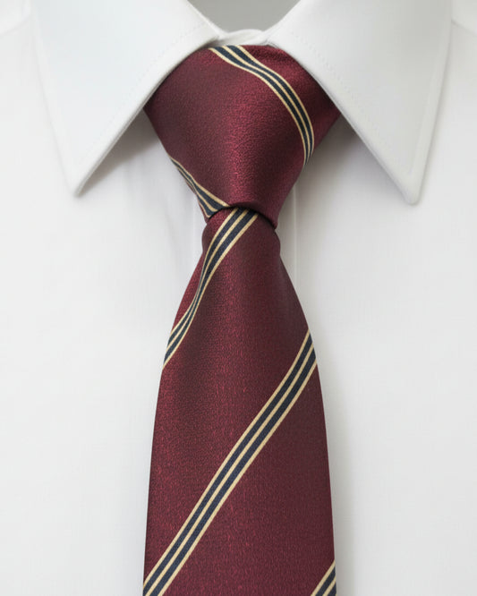 The Regimental Stripe tie