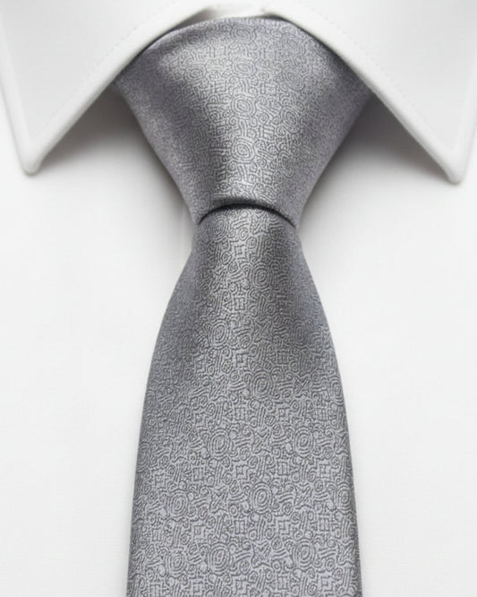 The Silver Scroll Tie