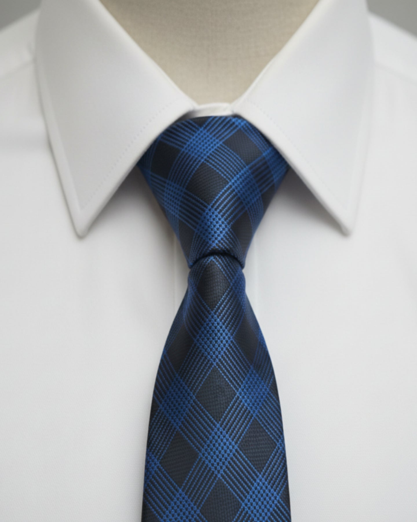 The Midnight Plaid Tie
