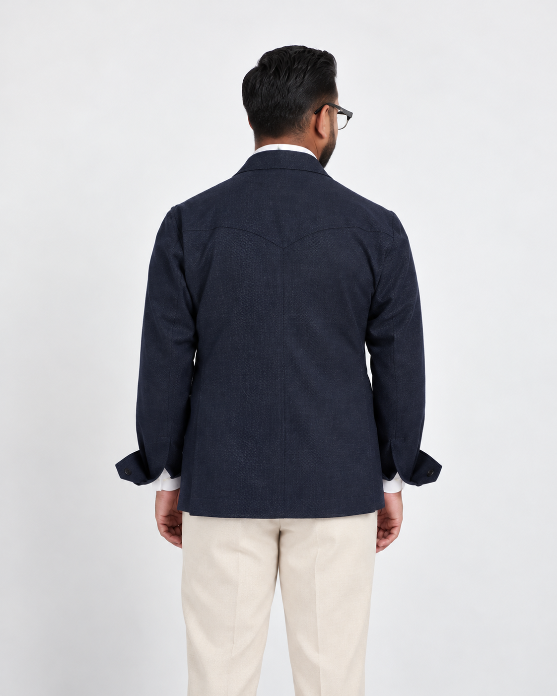 Navy Blue Jungle Jacket
