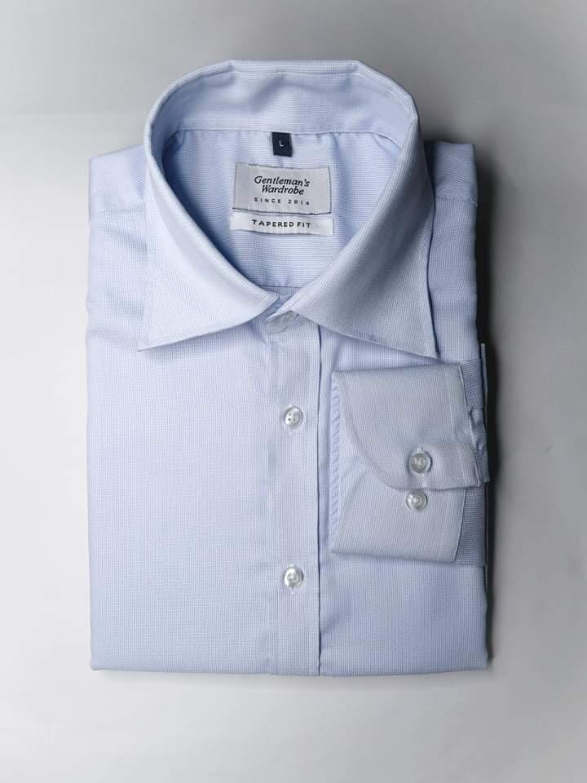 Sky Blue Formal Shirt. – Gentleman’s Wardrobe